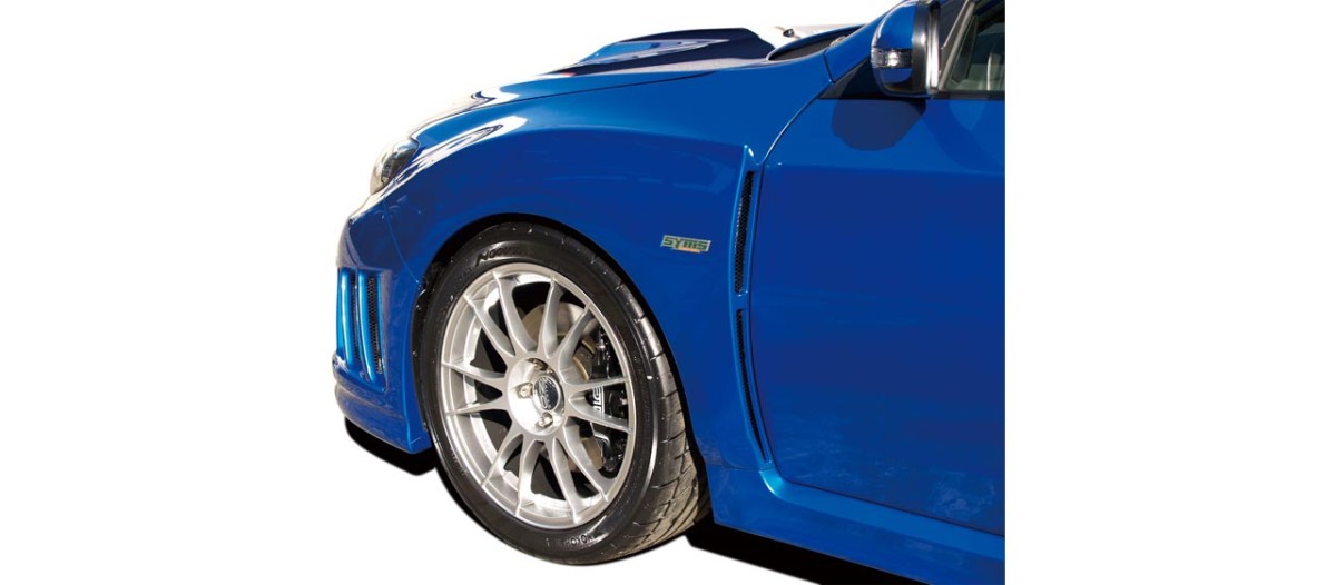 SYMS GRB/GRFインプレッサフロントエアロキット OEM Y3000GR005（Subaru Impreza GR用） — 写真 2