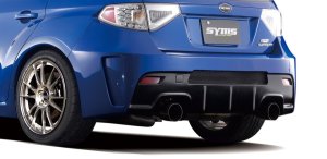 SYMS リヤバンパー OEM Y3000GR003(Subaru Impreza WRX STI GRF用)
