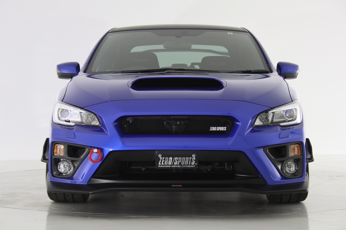 ZERO/SPORTS Paragolpes con spoiler delantero OEM 0101039 para Subaru WRX STI VAB-A — Foto 2