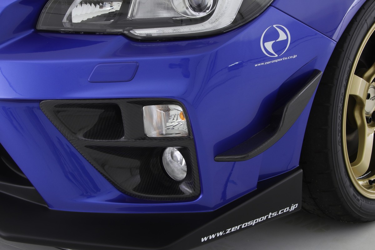 ZERO/SPORTS フロントバンパースポイラー(カーボン仕様) OEM 0101040（Subaru WRX STI VAB-A用） — 写真 3