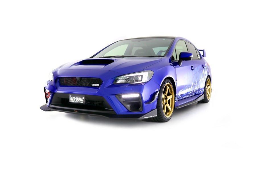 ZERO/SPORTS Front Bumper Spoiler (Carbon Version) OEM 0101042 for Subaru WRX STI VAB-A — Photo 2