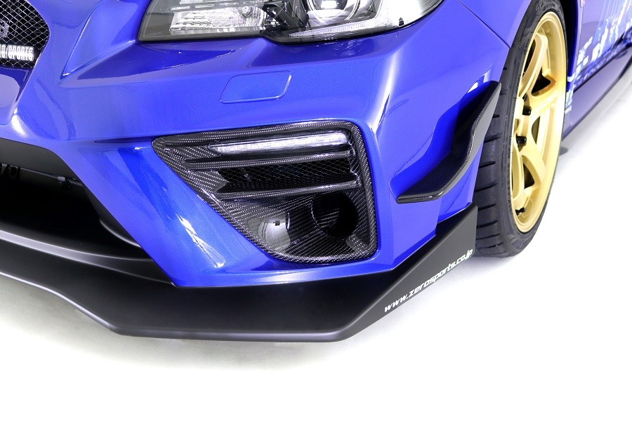 ZERO/SPORTS Front Bumper Spoiler (Carbon Version) OEM 0101042 for Subaru WRX STI VAB-A — Photo 4