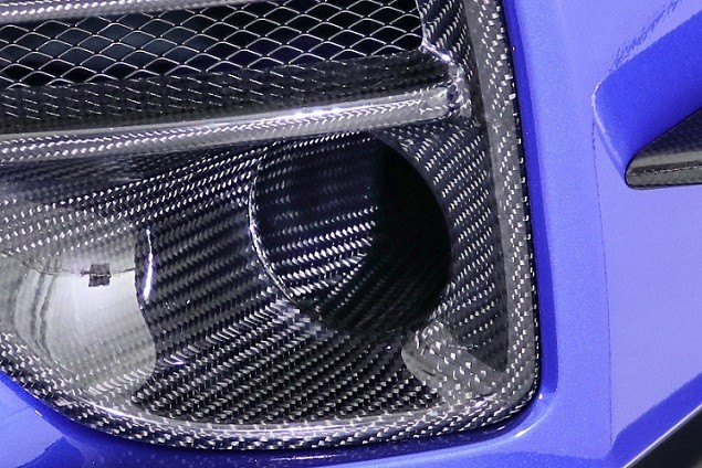 ZERO/SPORTS エアダクトホースアタッチメント（カーボン仕様） OEM 0101044 — 写真 3