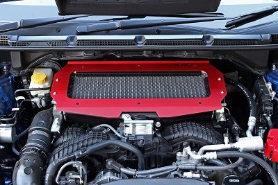 ZERO/SPORTS インタークーラーガード レッド OEM 0306062（Subaru WRX S4 VBH用） — 写真 2