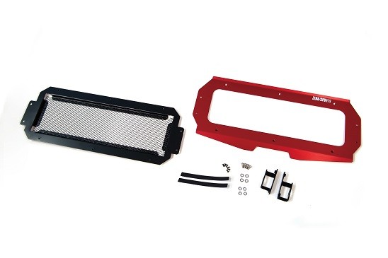 ZERO/SPORTS インタークーラーガード レッド OEM 0306062（Subaru WRX S4 VBH用） — 写真 4