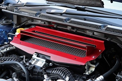ZERO/SPORTS クールアクションⅡコンプリートセット レッド OEM 0306064（Subaru WRX S4 VBH用） — 写真 3