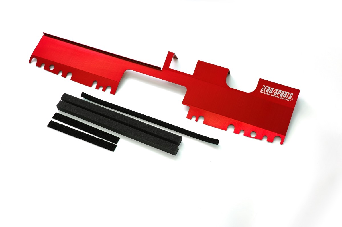 ZERO/SPORTS クールエアインテーク DFSB対応 レッド OEM 0307134（Subaru WRX STI VAB-A用） — 写真 2