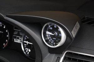 ZERO/SPORTS シングルメーターフード マットグレー塗装モデル OEM 0930022(Subaru WRX STI VAB-A用)