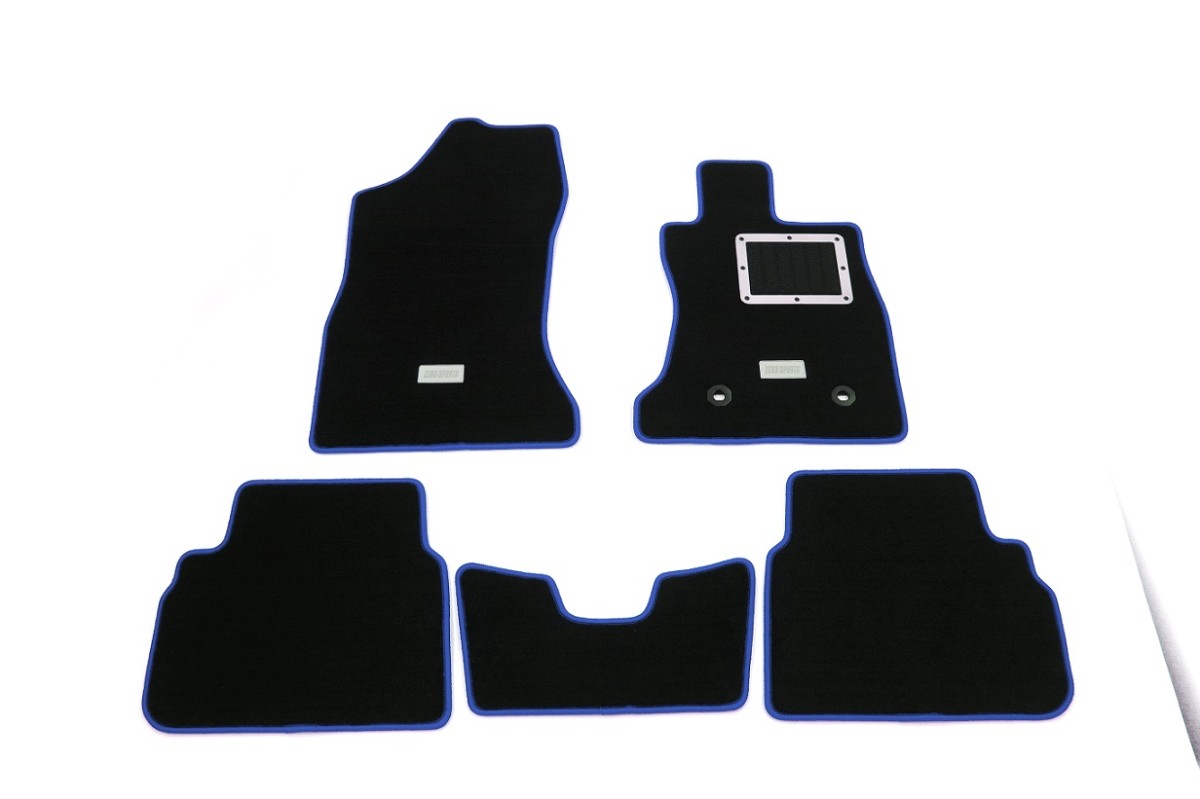 ZERO/SPORTS ハイクオリティフロアマット ブルー OEM 0932130（Subaru WRX S4 VBH用） — 写真 3