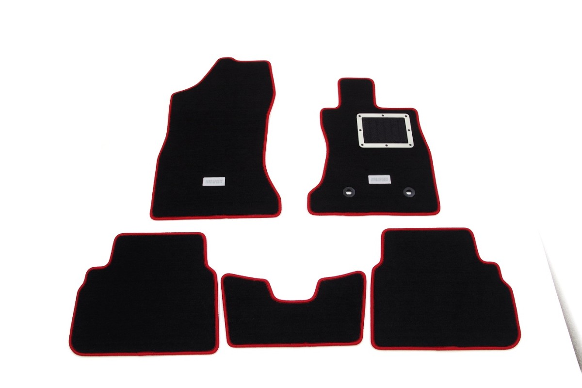 ZERO/SPORTS Alfombrillas High Quality rojas OEM 0932131 para Subaru WRX S4 VBH — Foto 3