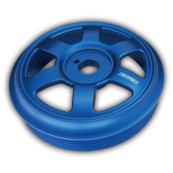 ZERO/SPORTS Polea ligera de cigüeñal azul OEM 1137020 para Subaru BRZ ZD8 — Foto 2