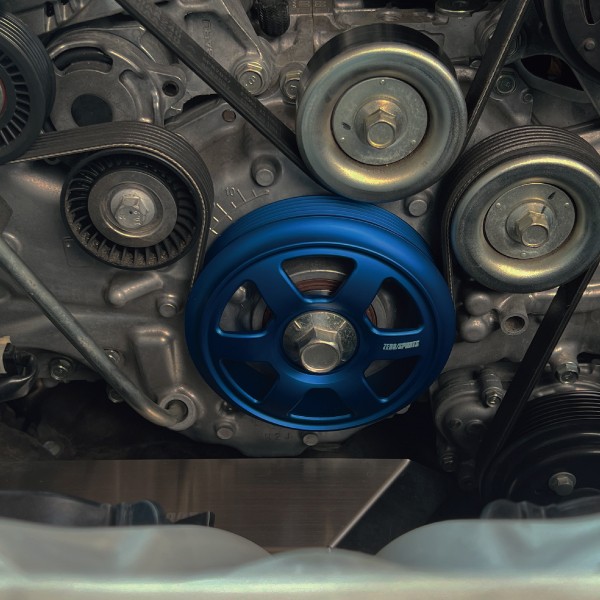 ZERO/SPORTS Polea ligera de cigüeñal azul OEM 1137020 para Subaru BRZ ZD8 — Foto 4