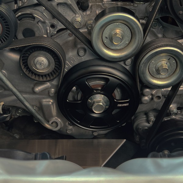ZERO/SPORTS ライトウェイトクランクプーリー ブラック OEM 1137022（Subaru BRZ ZD8用） — 写真 4