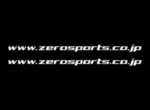 ZERO/SPORTS ニューモードステッカー NM-B-W ホワイト OEM 1453007