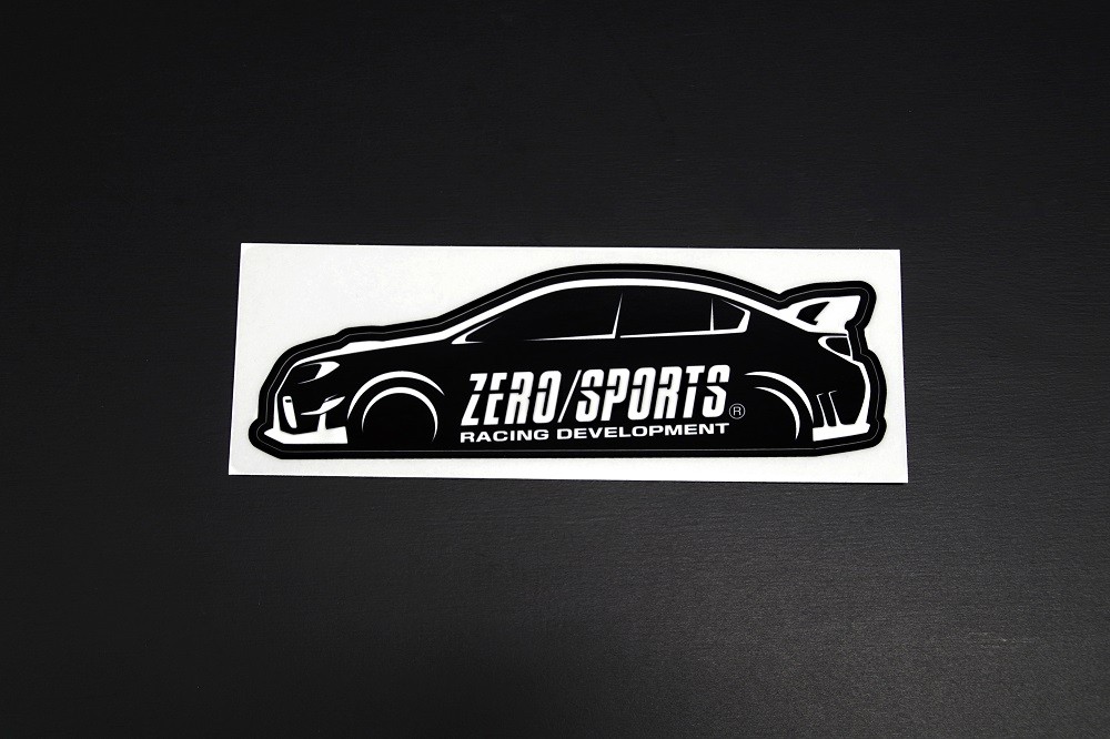 ZERO/SPORTS Design Sticker สีดำ DS-1 OEM 1453301 — รูปภาพ 3