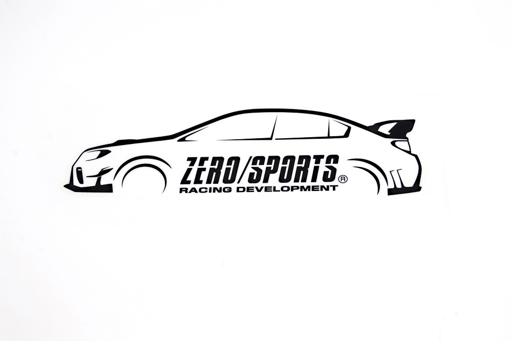 ZERO/SPORTS デザインステッカー ホワイト DS-2 OEM 1453302 — 写真 2