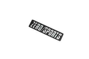 ZERO/SPORTS アルミエンブレム 小(幅82mmx縦20mm) ブロック体シールタイプ OEM 1454017