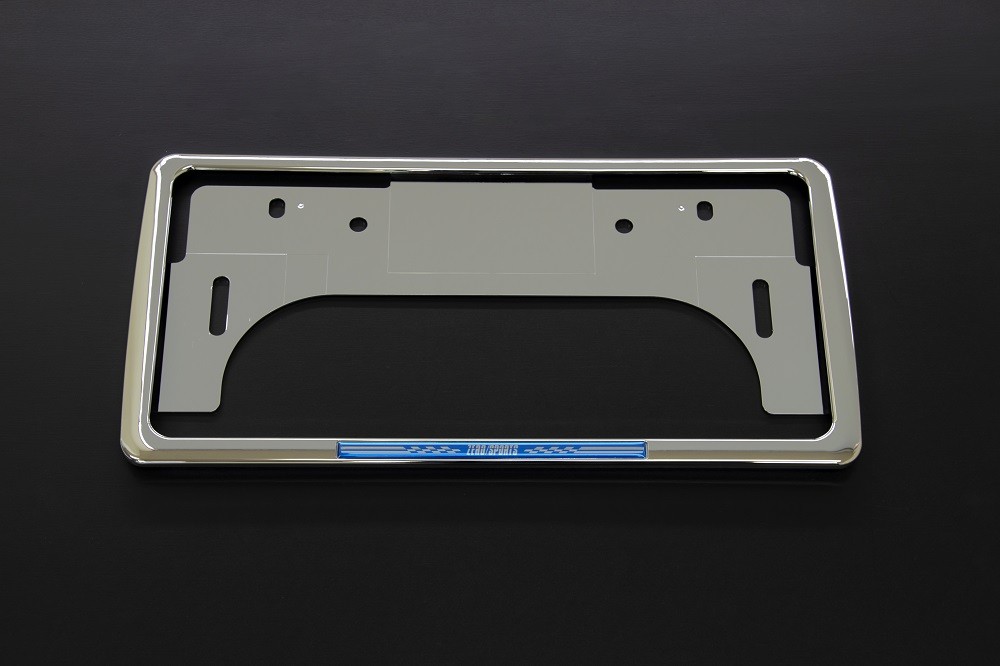 ZERO/SPORTS กรอบป้ายทะเบียน พร้อมตราสัญลักษณ์เฉพาะ OEM 1556008 — รูปภาพ 3