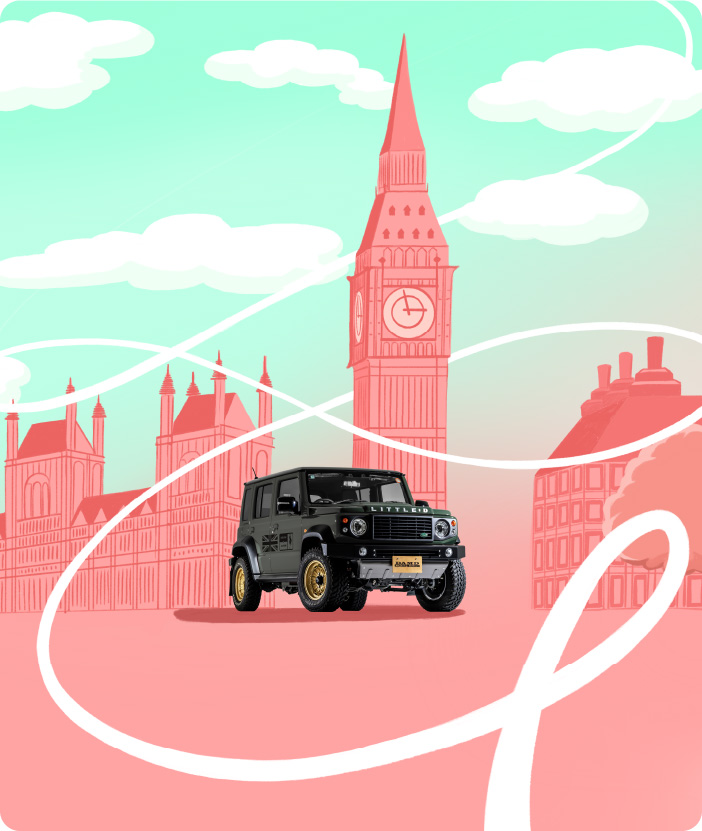 DAMD Jimny Nomade Little-d damd-products-suzuki-jimny_nomade_little-d - รูปภาพ 2
