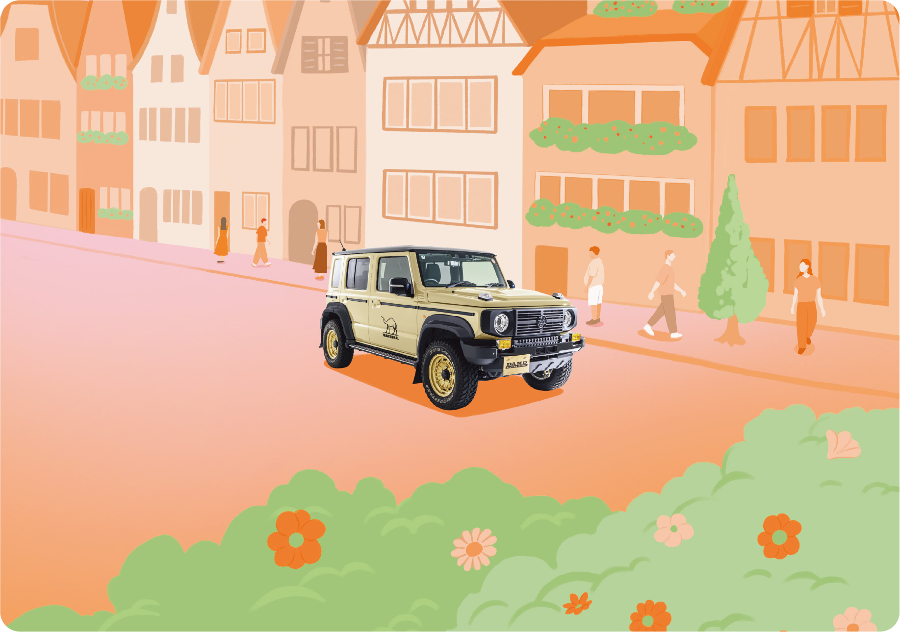 DAMD Jimny Nomade Little-g Traditional damd-products-suzuki-jimny_nomade_little-g_traditional - Foto 1