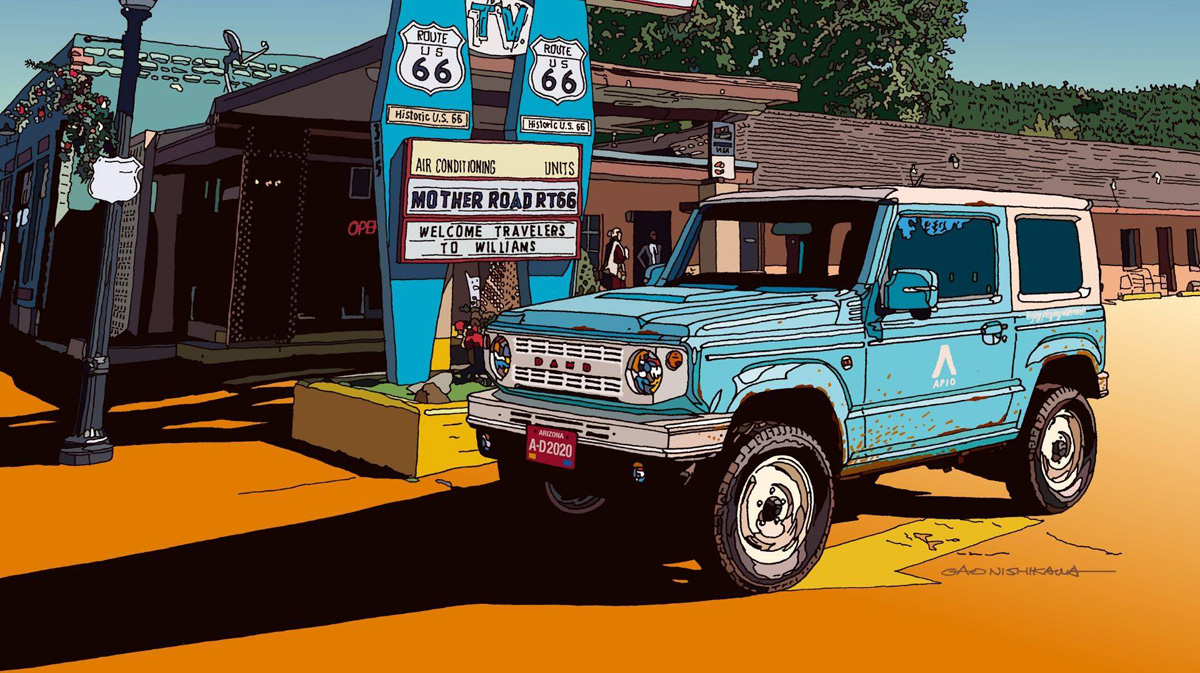 DAMD Jimny Little-b damd-products-suzuki-jimny_little-b - รูปภาพ 1